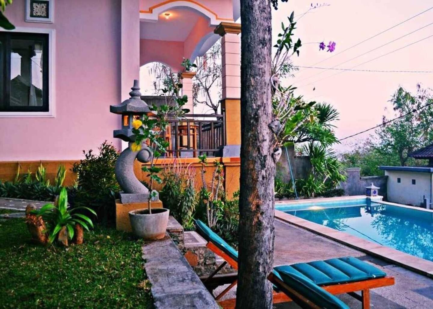 Acarya Bungalows Ambat Buitenkant foto